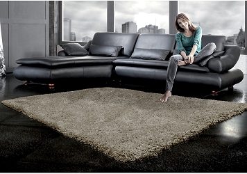 Loft Shag Linen Rug 5x8