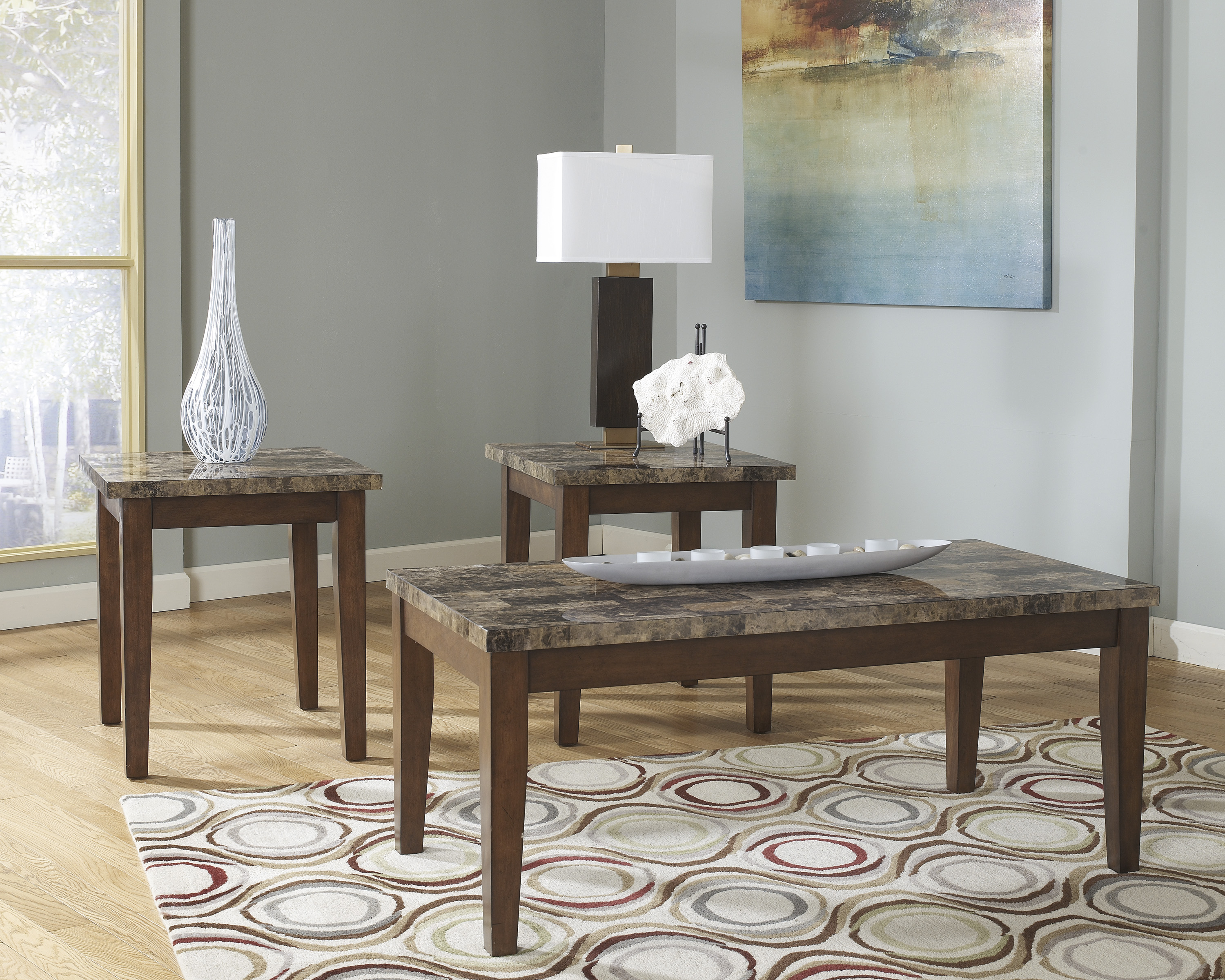Theo 3 Piece Occasional Table Set