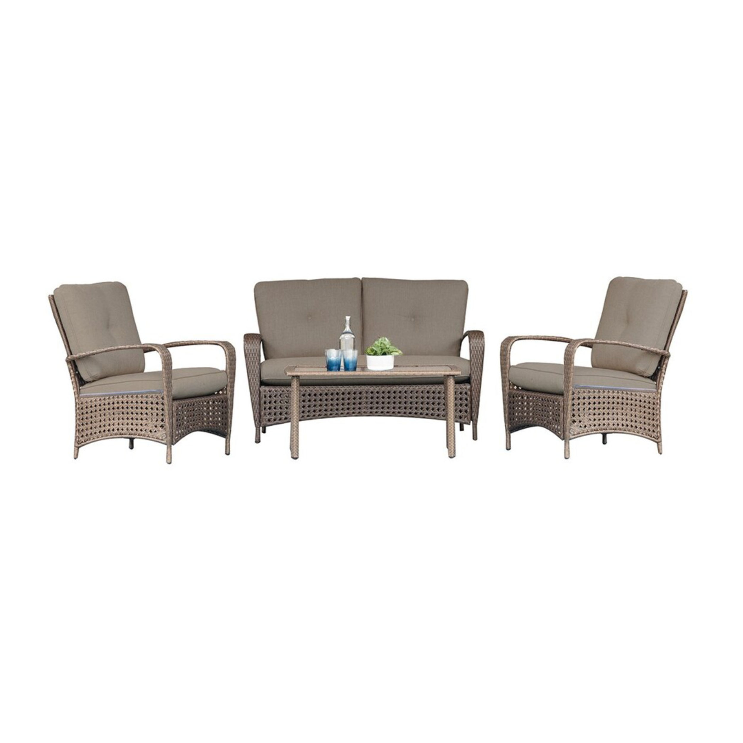Deleronde Patio Set - 4 Pce