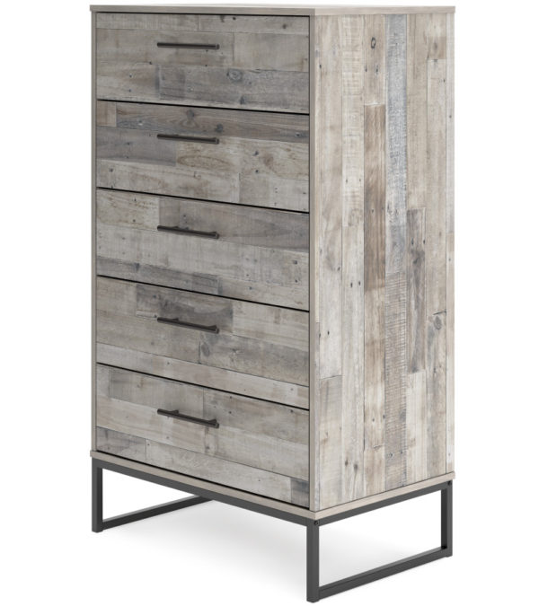 Neilsville Bedroom Package (Whitewash) - Image 5