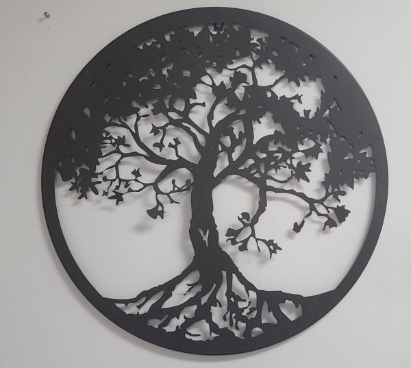 Round Metal Tree of Life 24x24