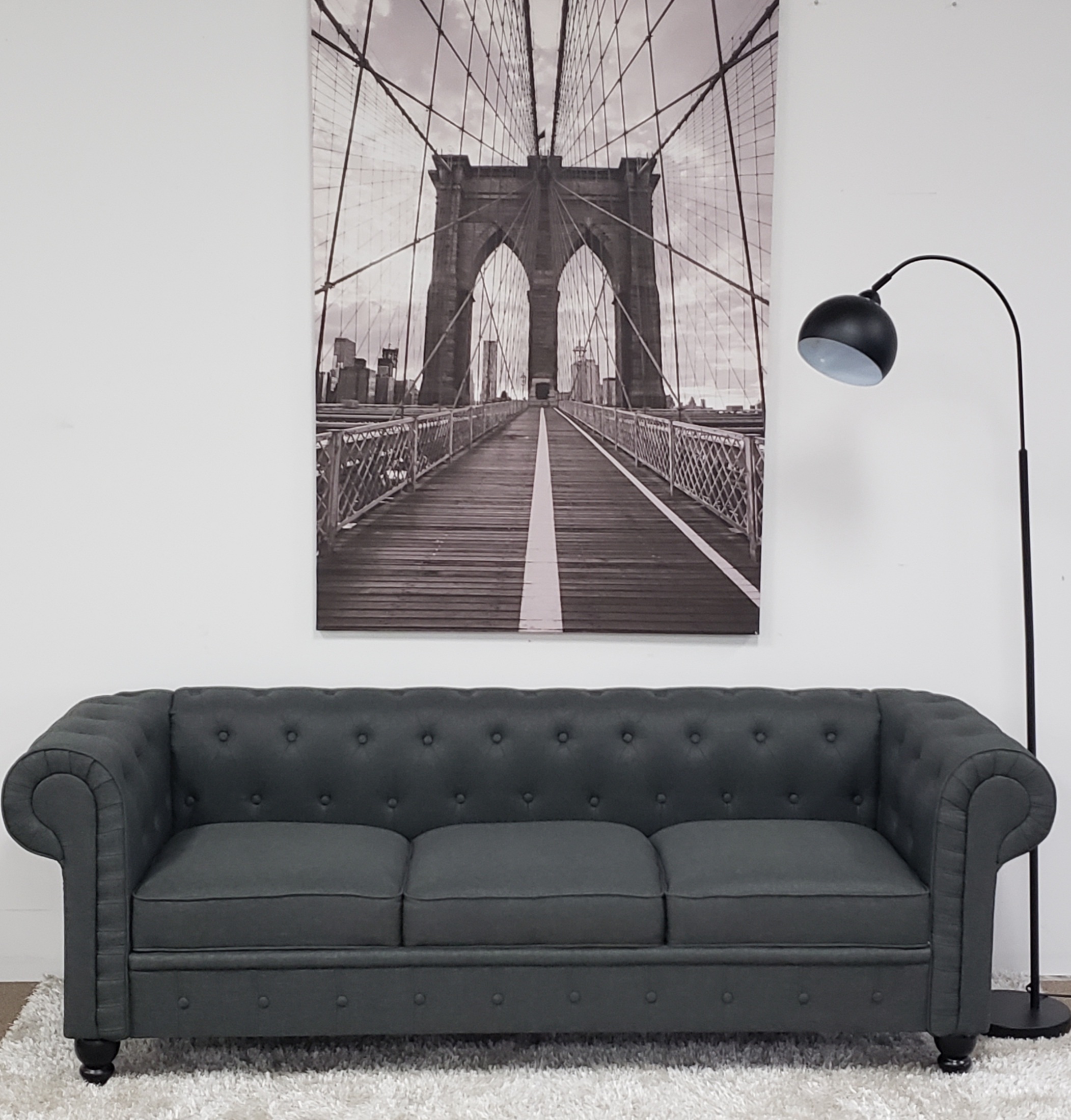 Victorian Low Back Sofa