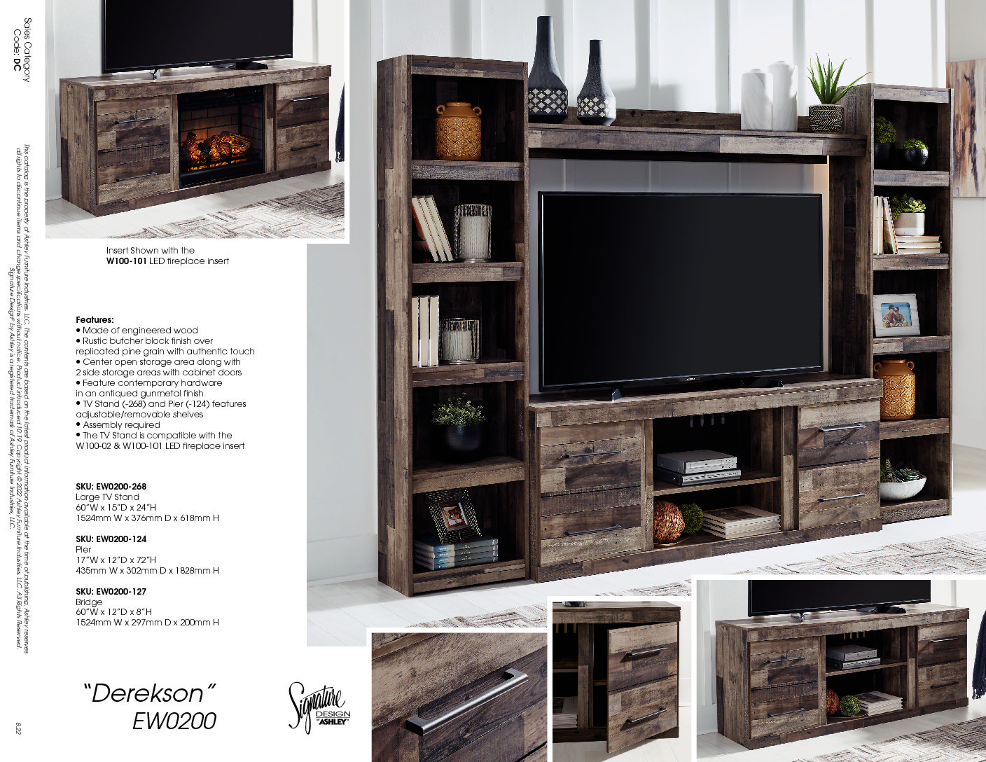 Derekson TV Stand for Rent to Own Freedom Rent To Own Victoria BC