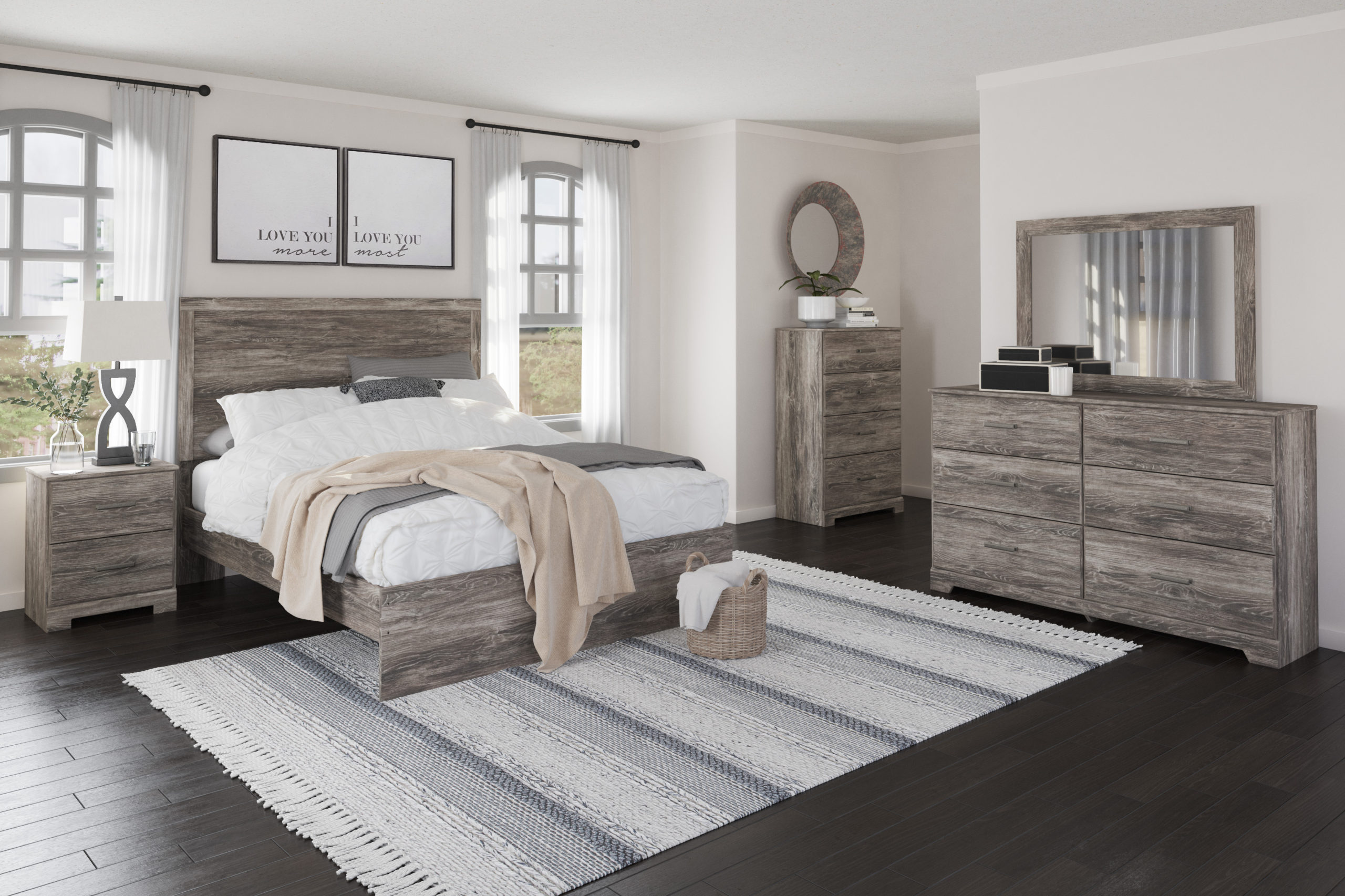 Ralinksi Panel Bedroom Package