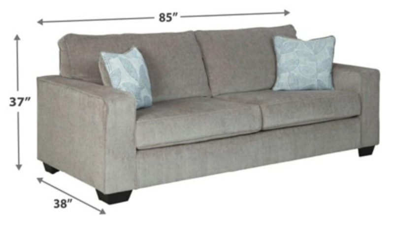 Altari Sofa/Love - Alloy - Image 5