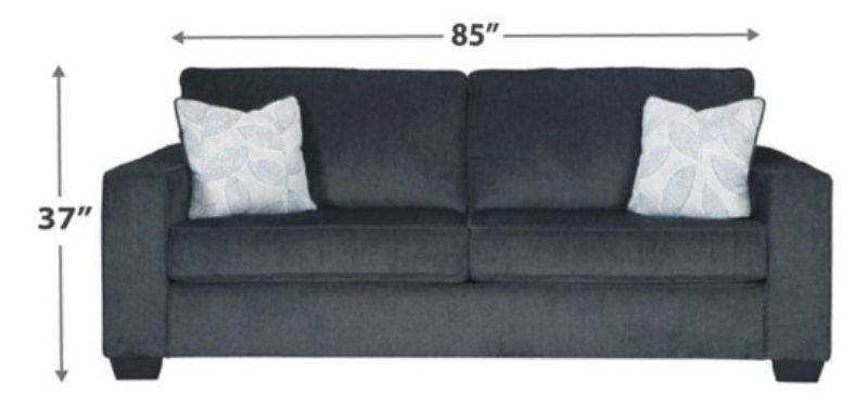 Altari Sofa/Love - Slate - Image 5