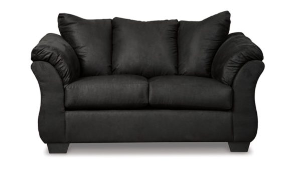 Darcy Sofa/Love - Black - Image 3