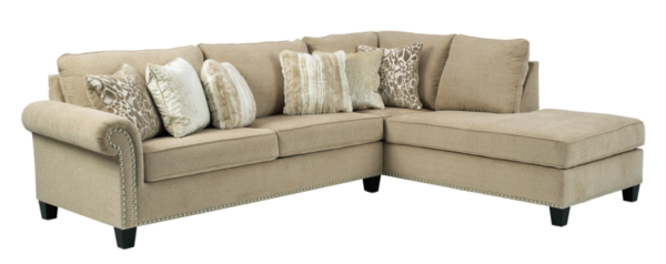 Dovemont 2PC Sectional with Chaise - Image 2