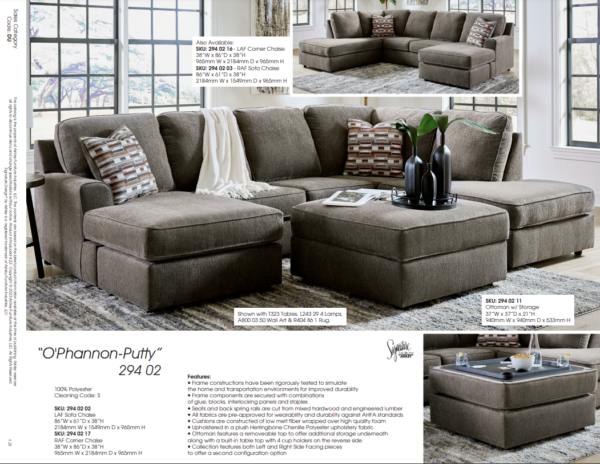 O'phannon 2Pc Sectional - Image 3