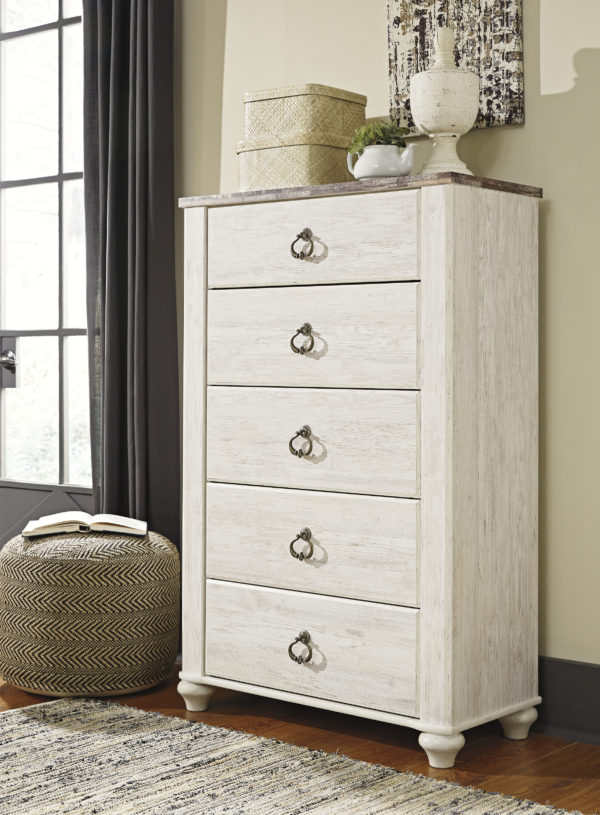 Willowton Sleigh Bedroom Package - Image 5