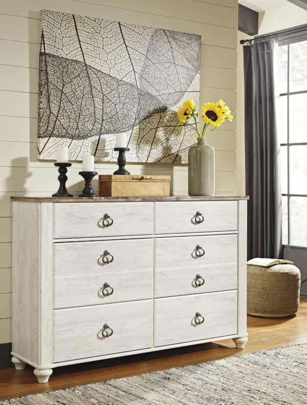 Willowton Sleigh Bedroom Package - Image 4