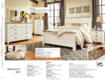 Willowton Panel Bedroom Package - Image 5