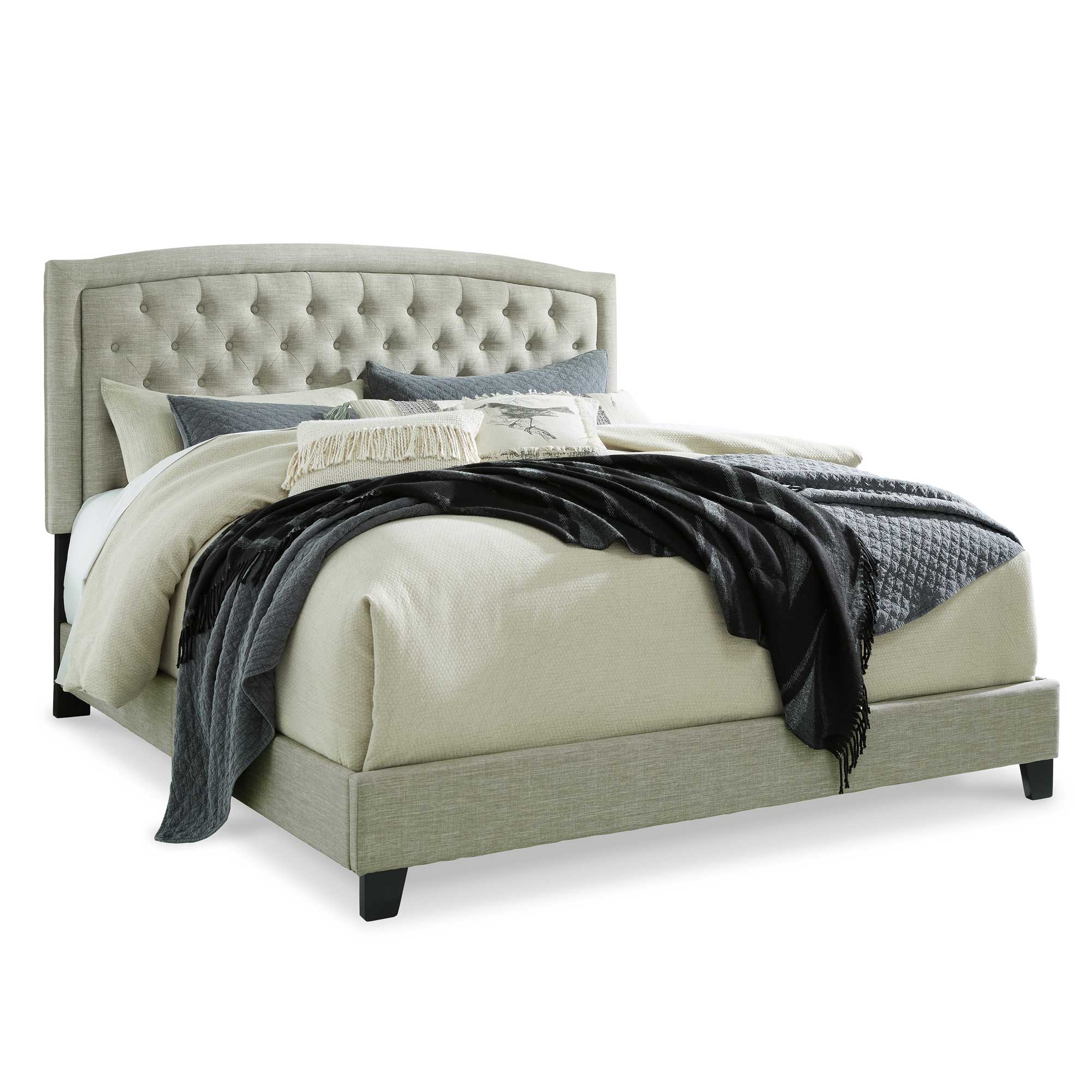 Jerary King Bed - Grey