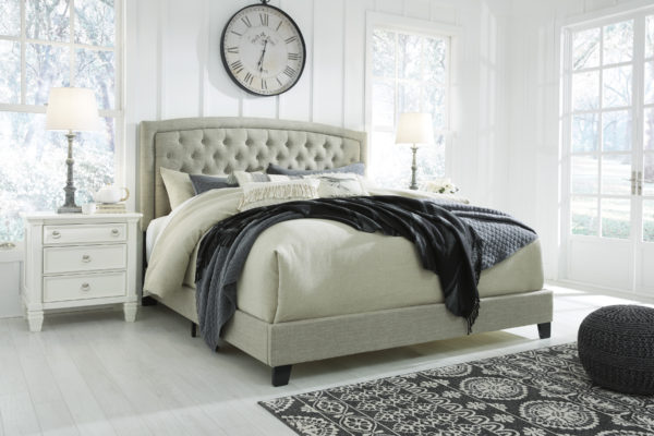 Jerary Queen Bed -  Grey - Image 2