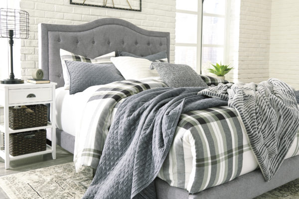 Jerary Camelback Bed - Queen - Image 2