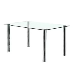 Koda Glass & Chrome Table