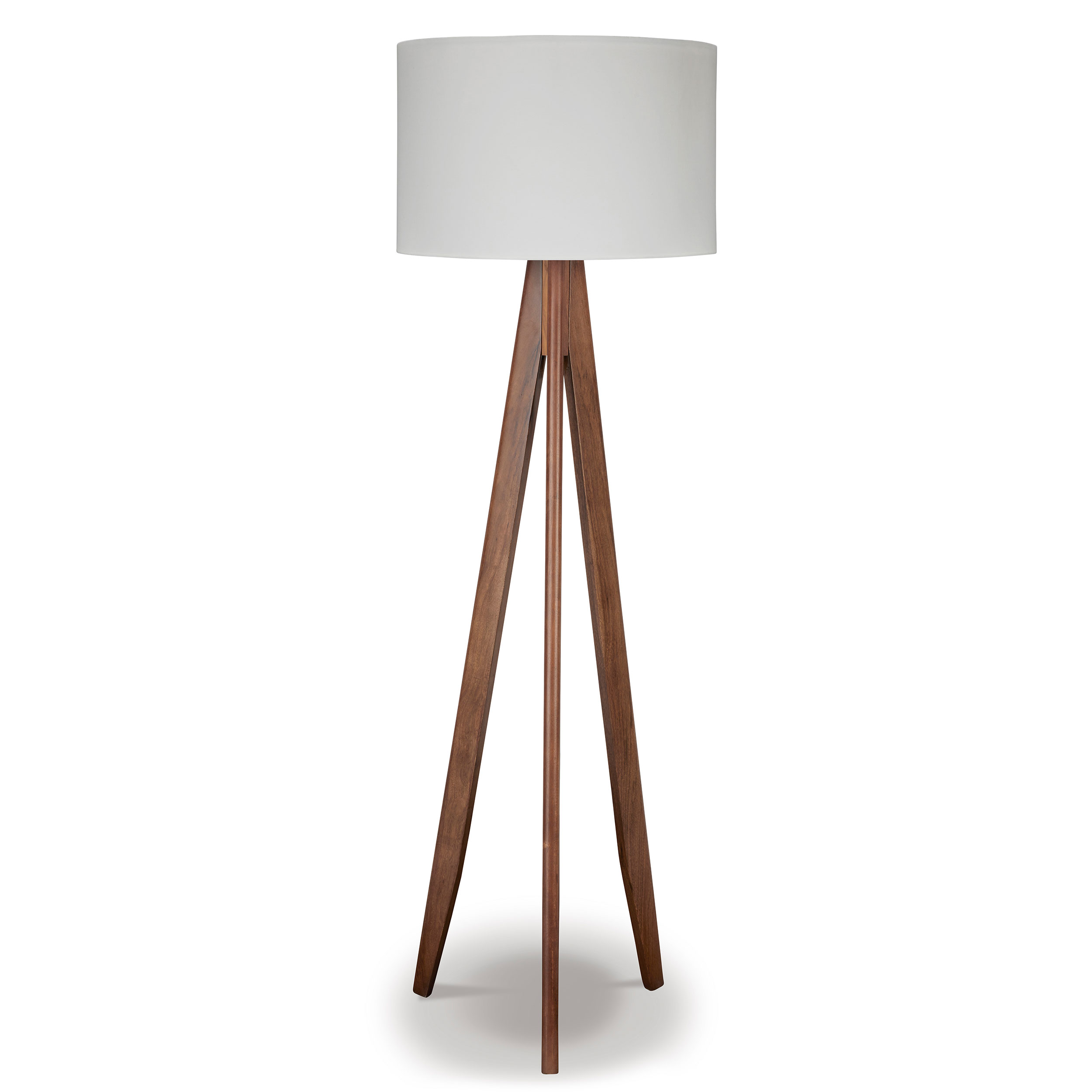 Dallson Wood Tripod Floor Lamp