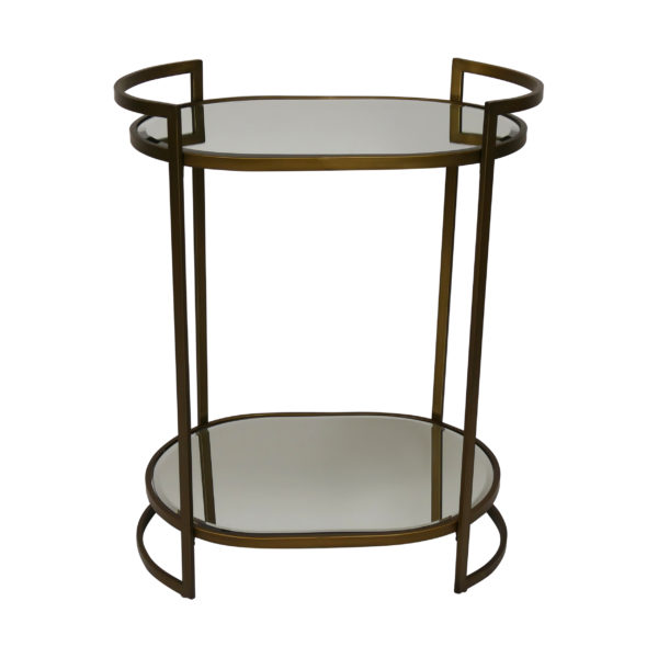 Mirrored Bar Cart