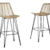 Angentree Wicker Counter Height Barstool - Image 2