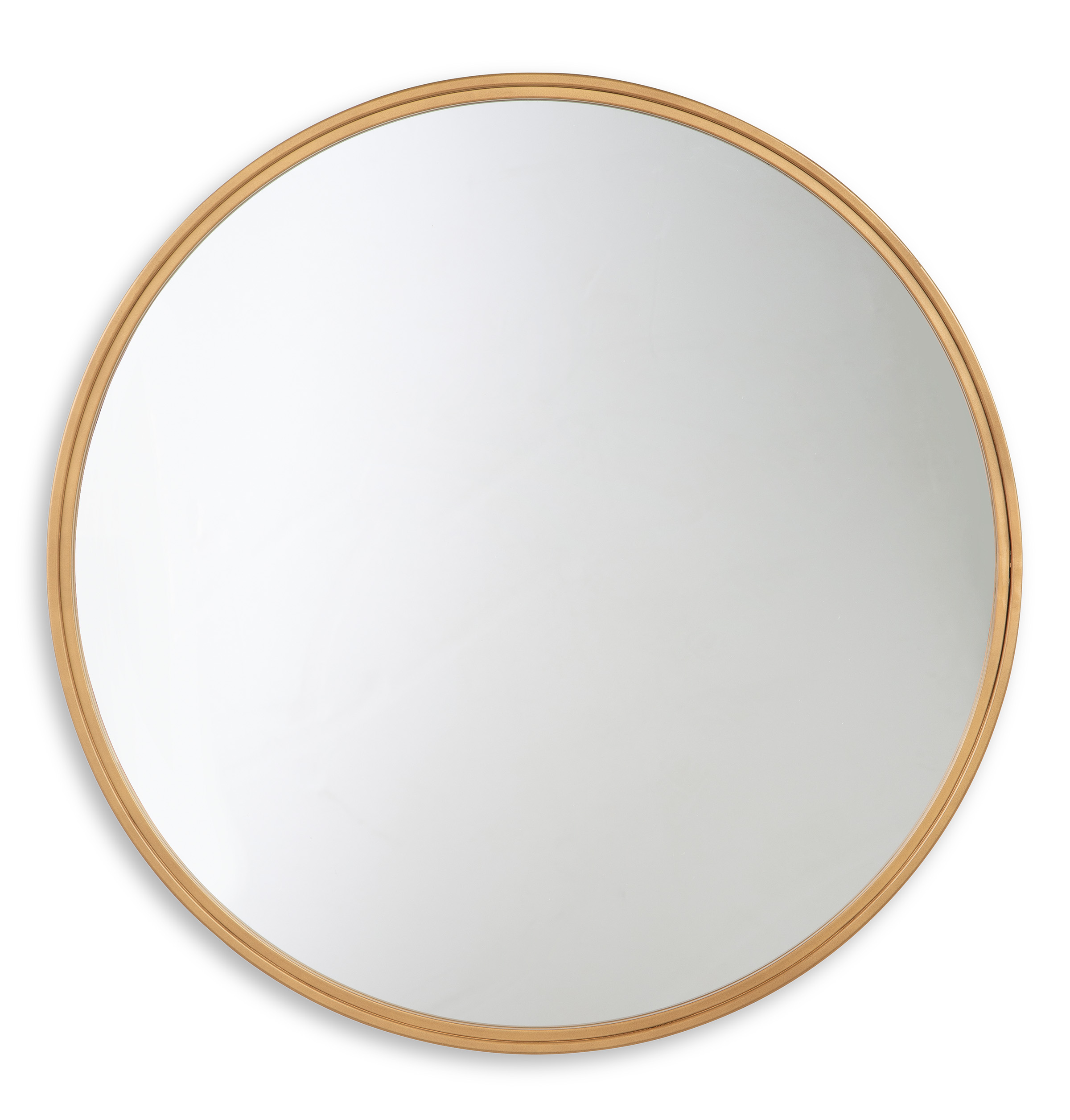 Brocky Round Gold Mirror 31"