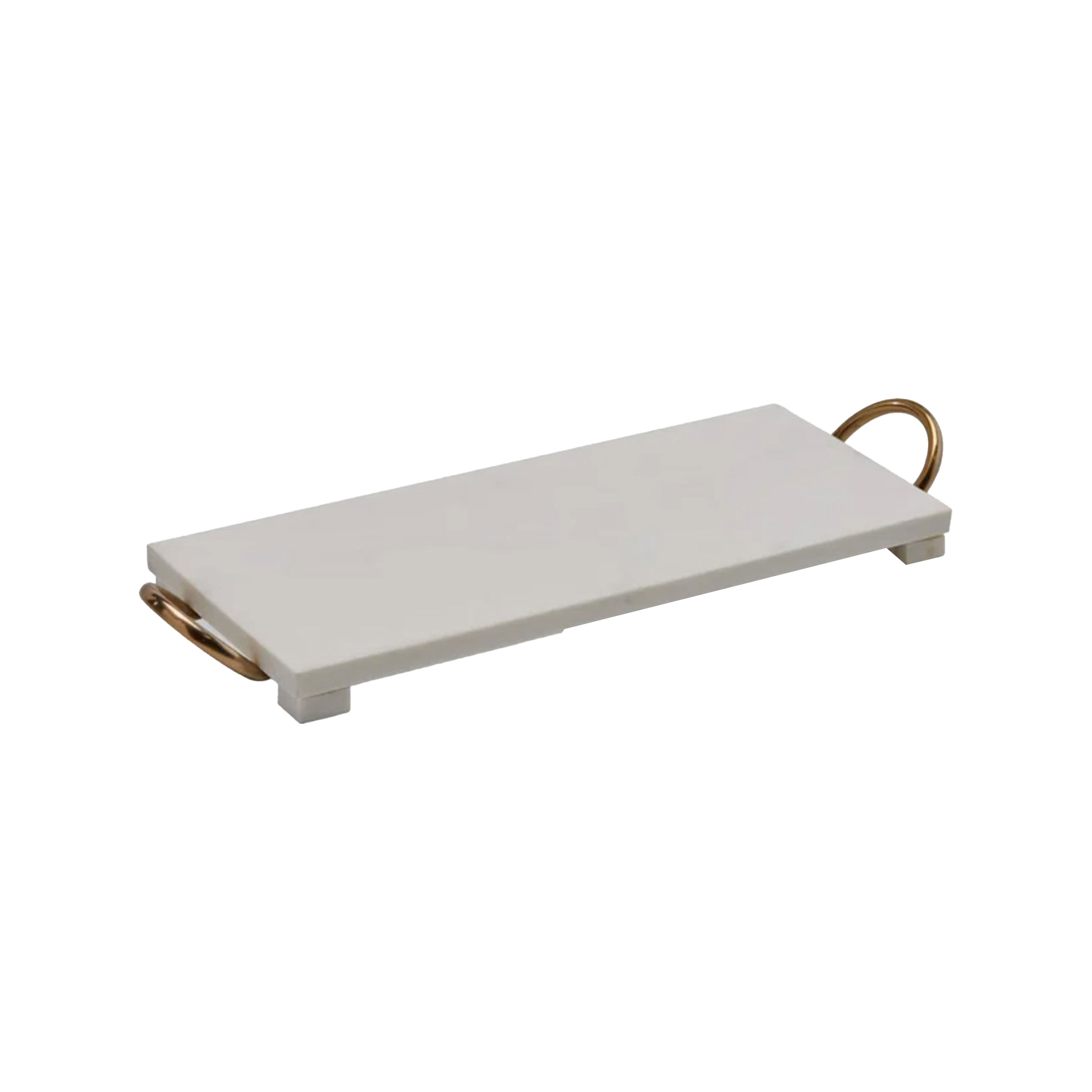 Plato Marble Tray - L 17 In