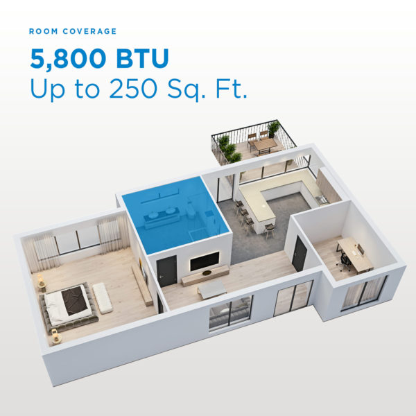 Danby 10,000 BTU Portable A/C w/Remote - Image 2