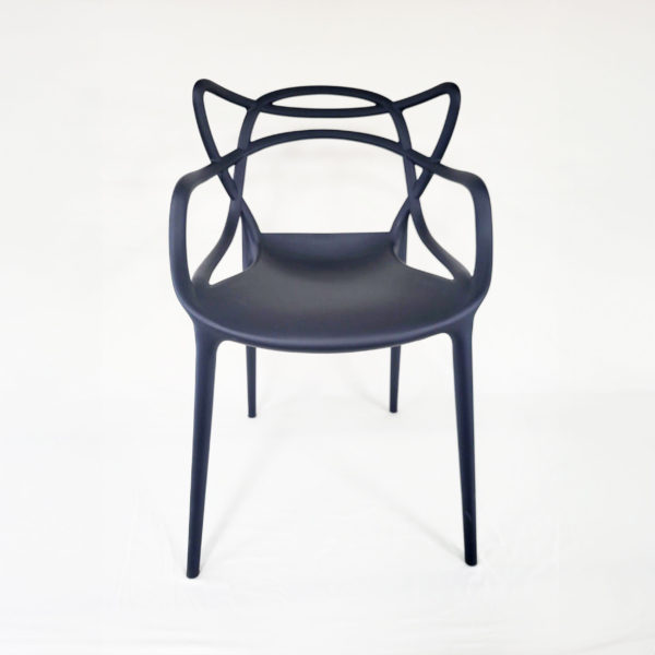 Black Squiggle Chair X4