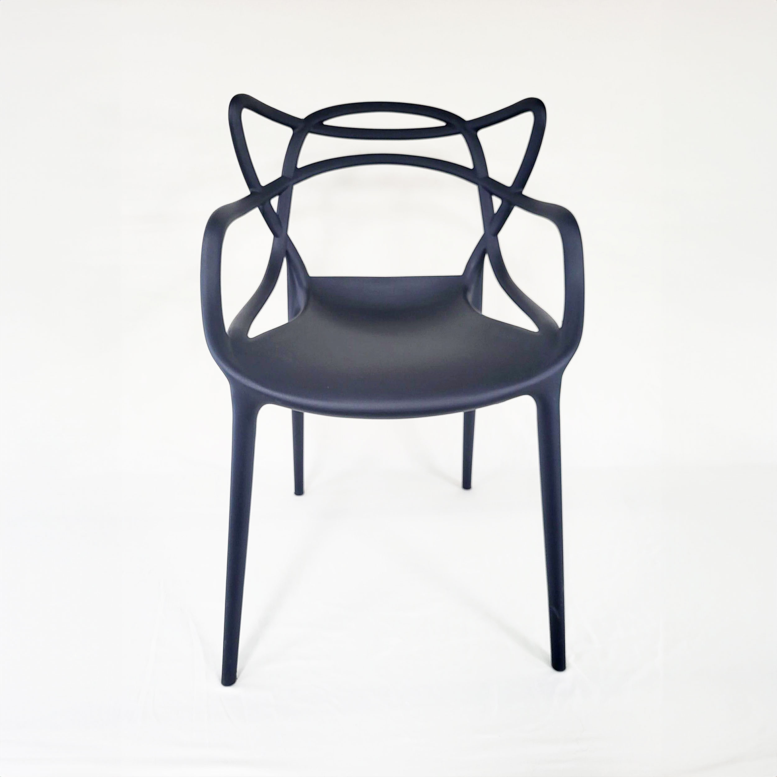 Black Squiggle Chair X4