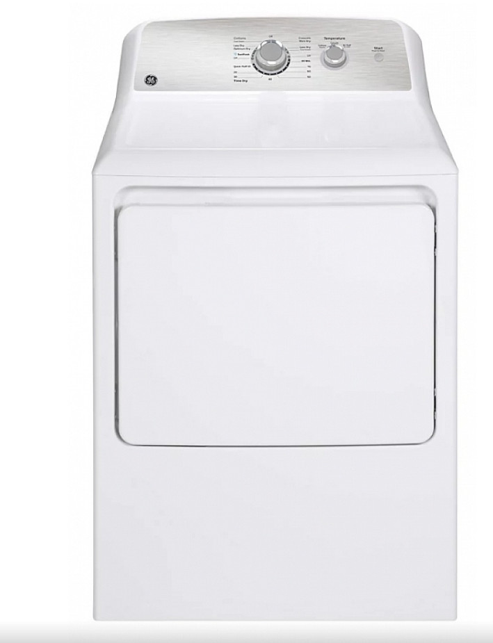 GE 6.2 cu.ft. Top TL Electric Dryer with SaniFresh Cycle