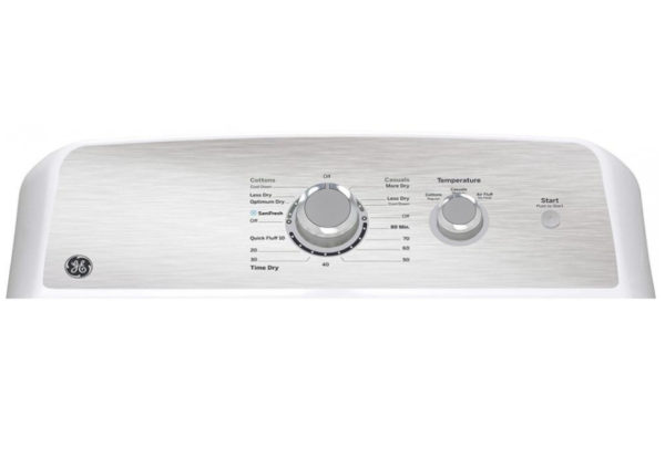 GE 6.2 cu.ft. Top TL Electric Dryer with SaniFresh Cycle - Image 2