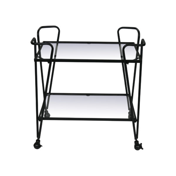 Black Bar Cart