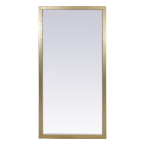 Gold Leaning Mirror 32x68