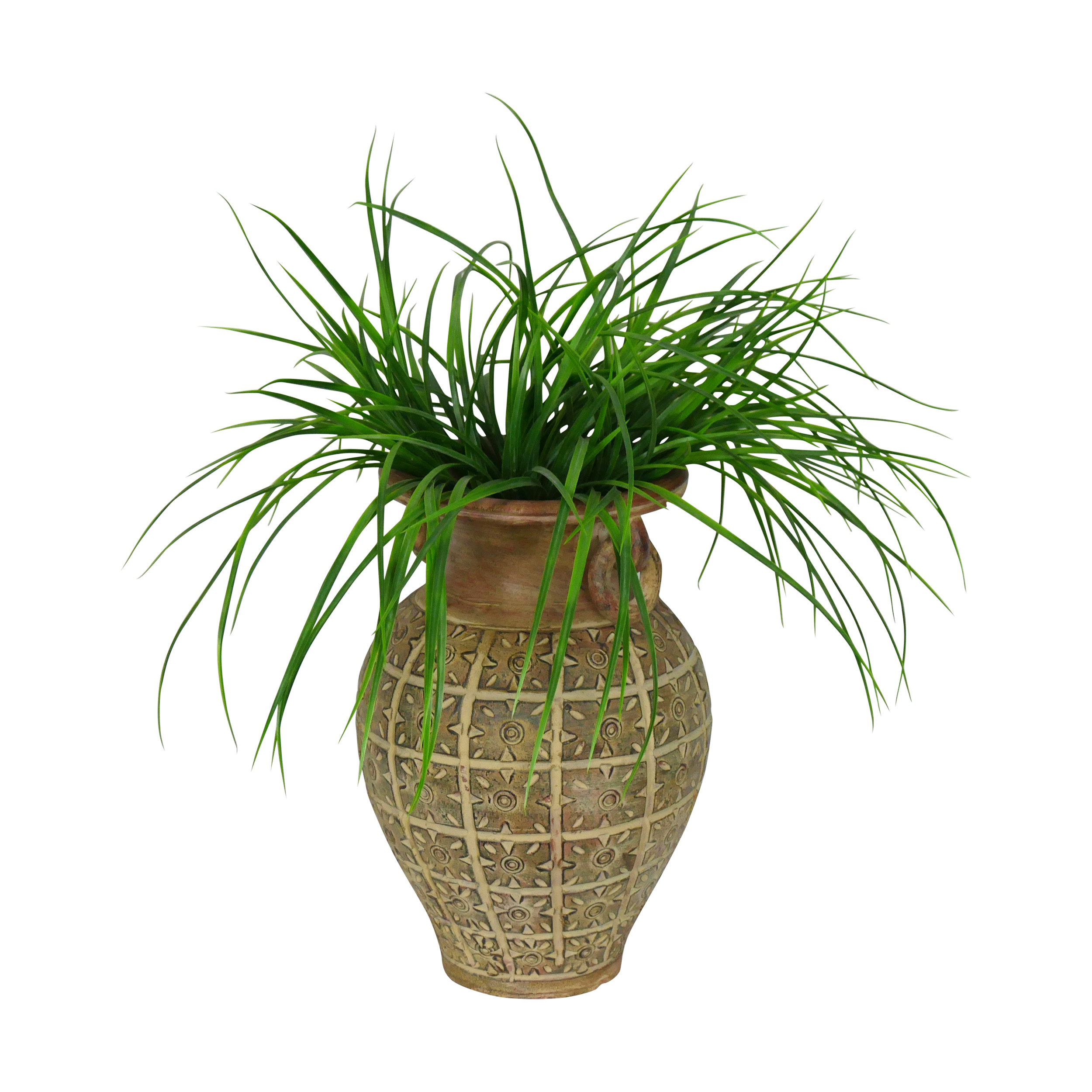 Grecian Vase - H 14 In