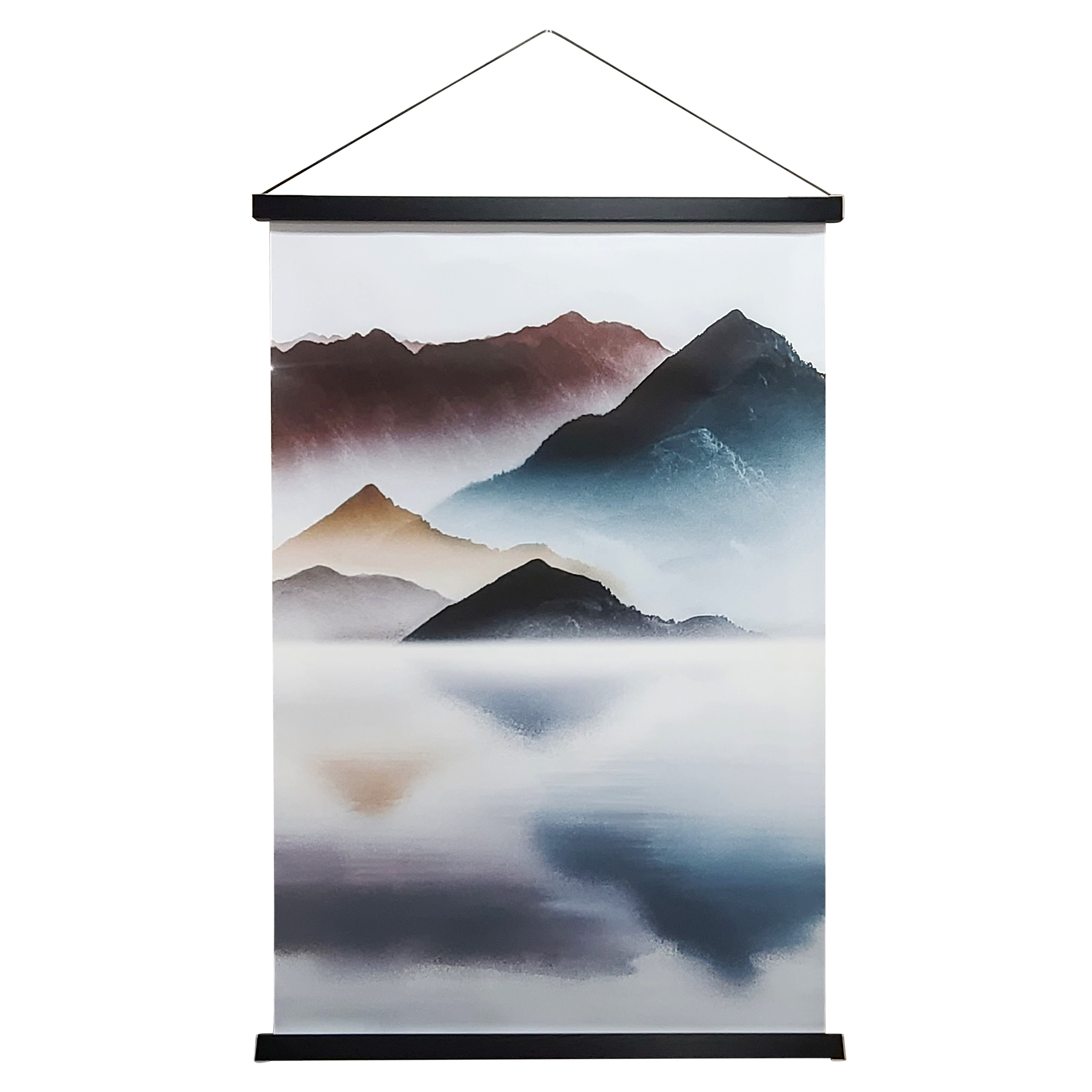 Misty Mountains Rolled Art 24x36