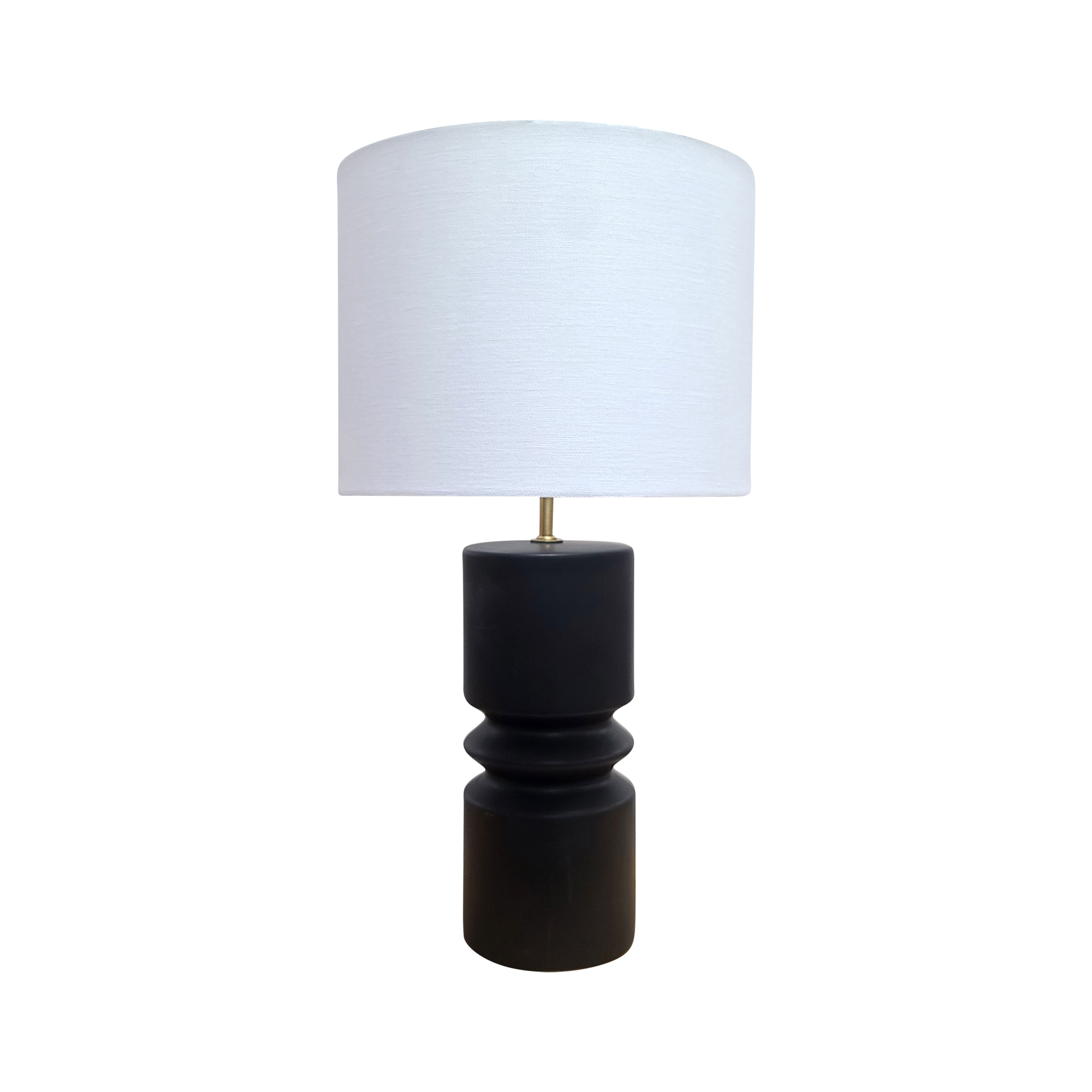 Black Cylinder Lamp