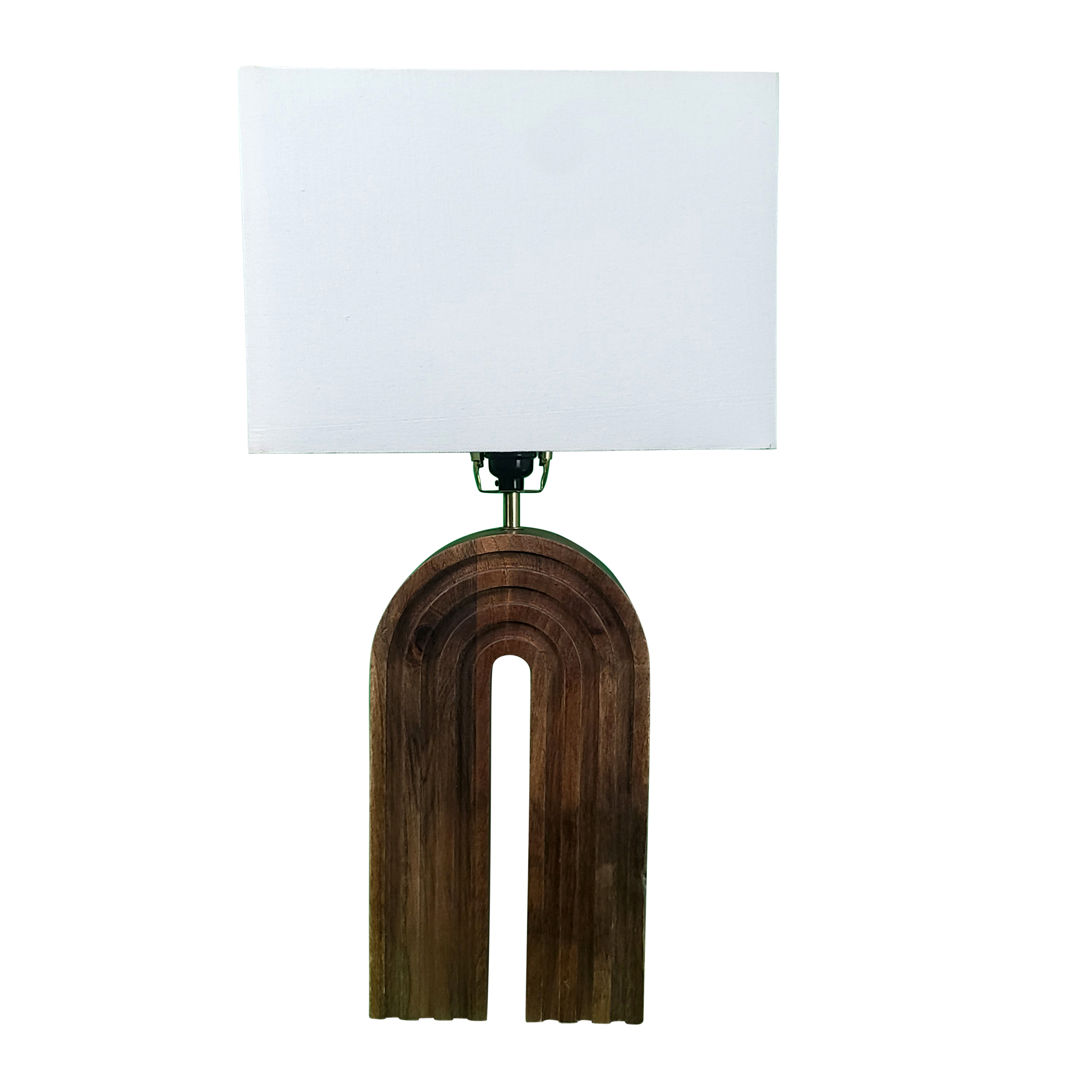 Wooden Arch lamps