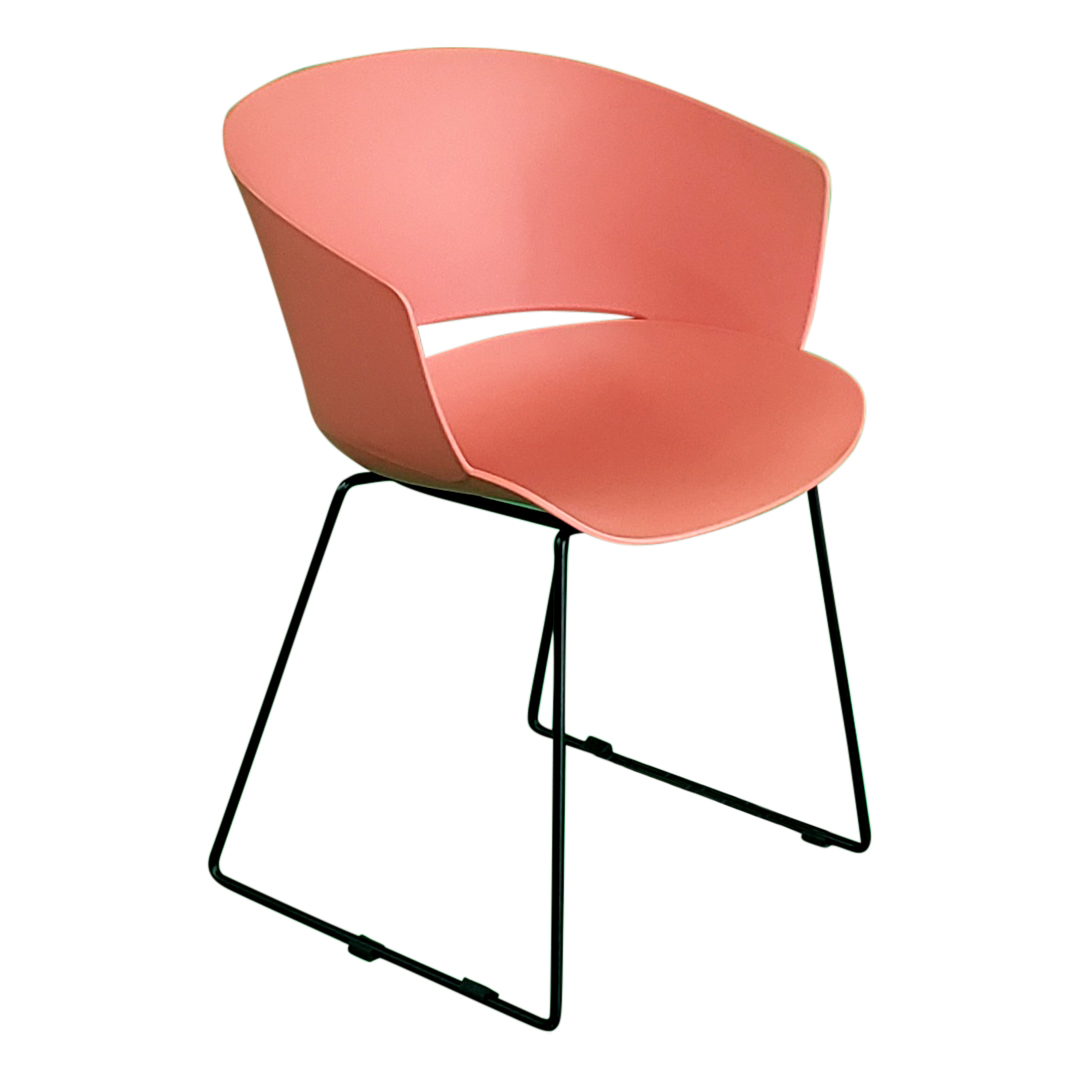 Salmon Dining Chair X2