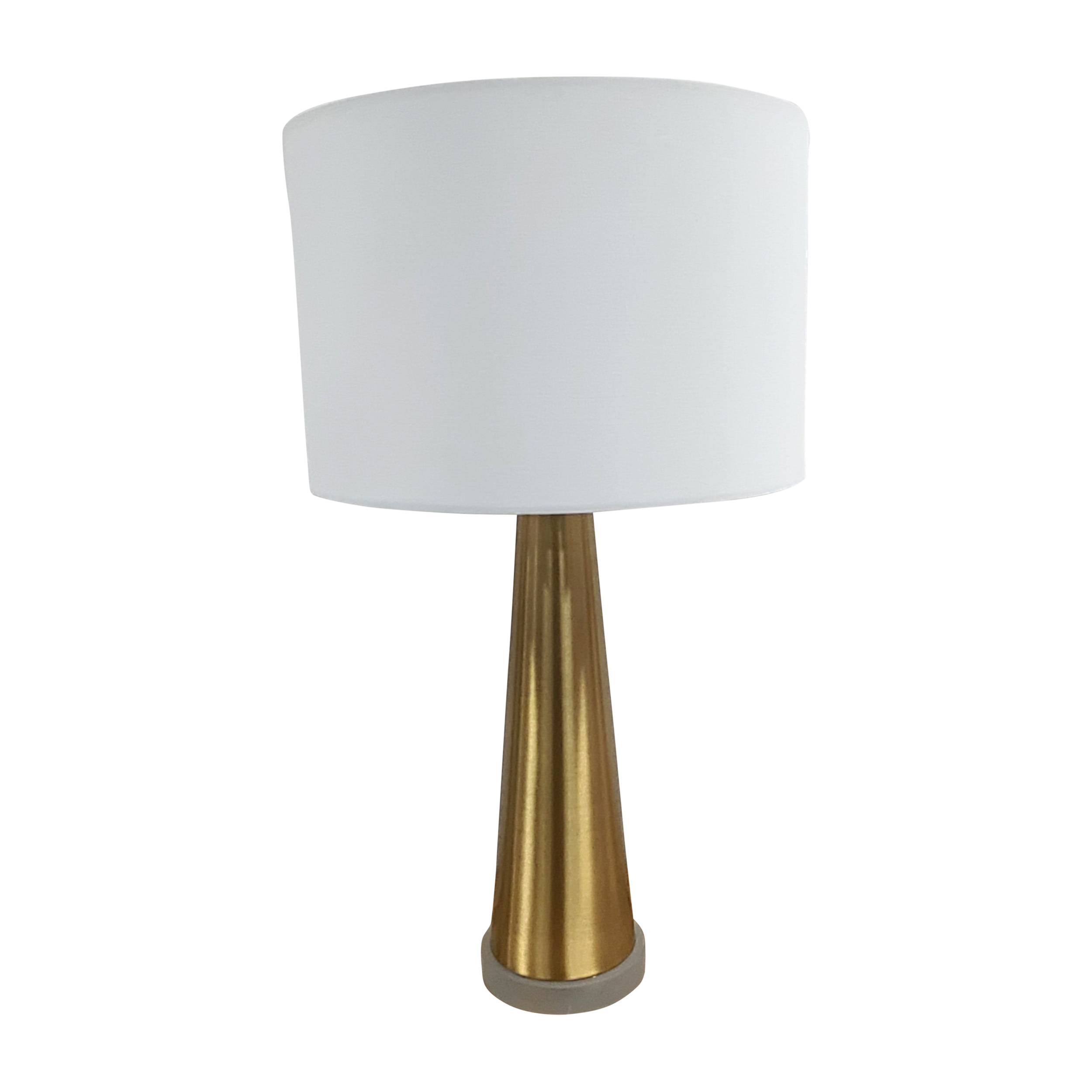 Gold Cone Lamp
