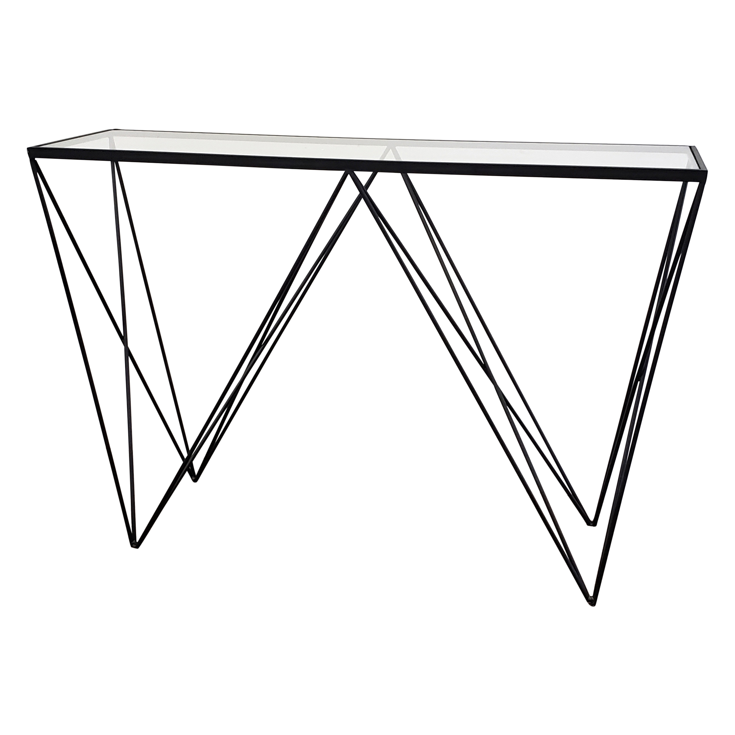 Diamond Legs Console Table
