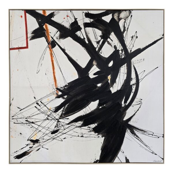 Marmont - Black & Orange 48 x 48