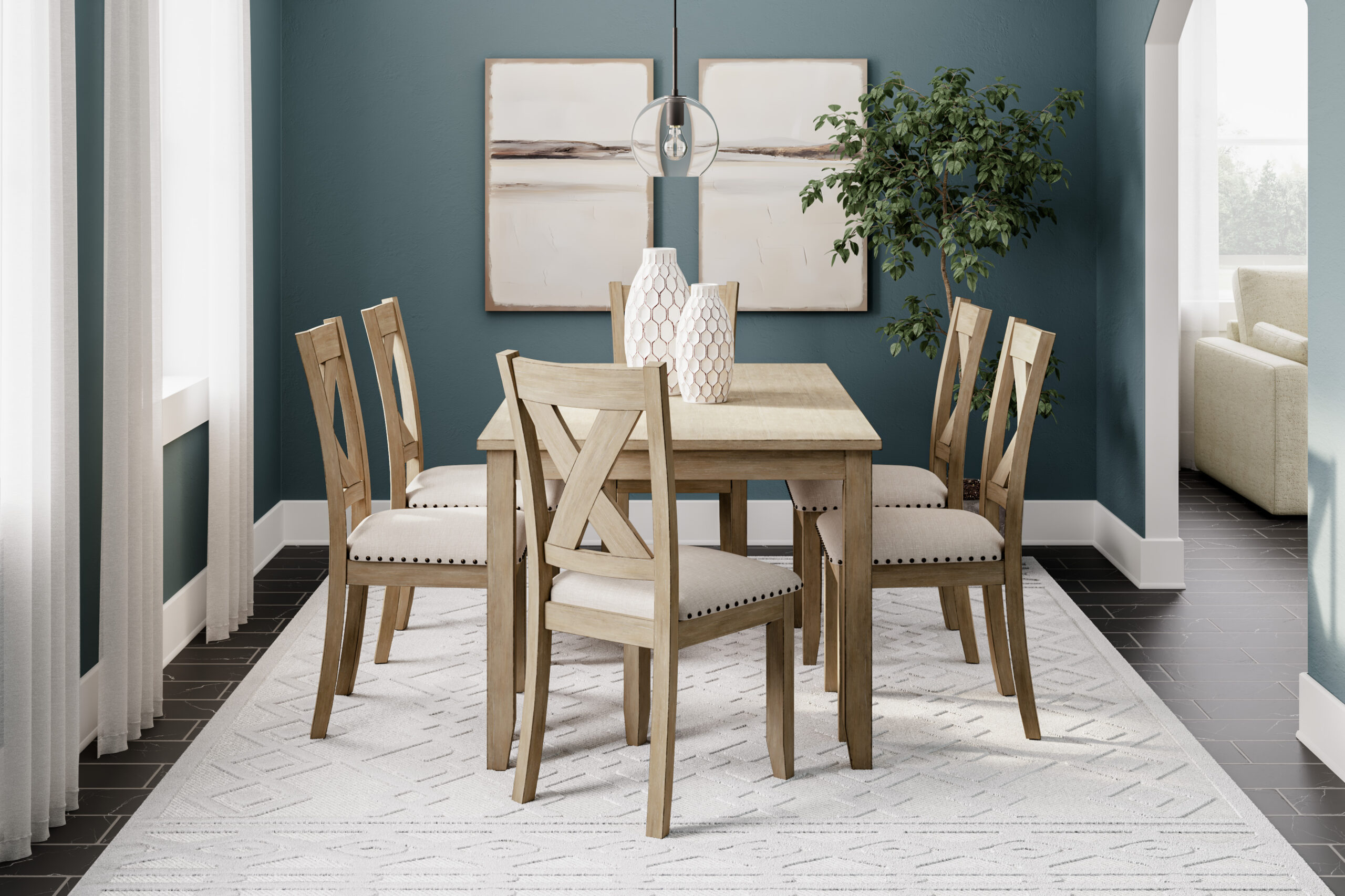Sanbriar 7Pc Dining Set