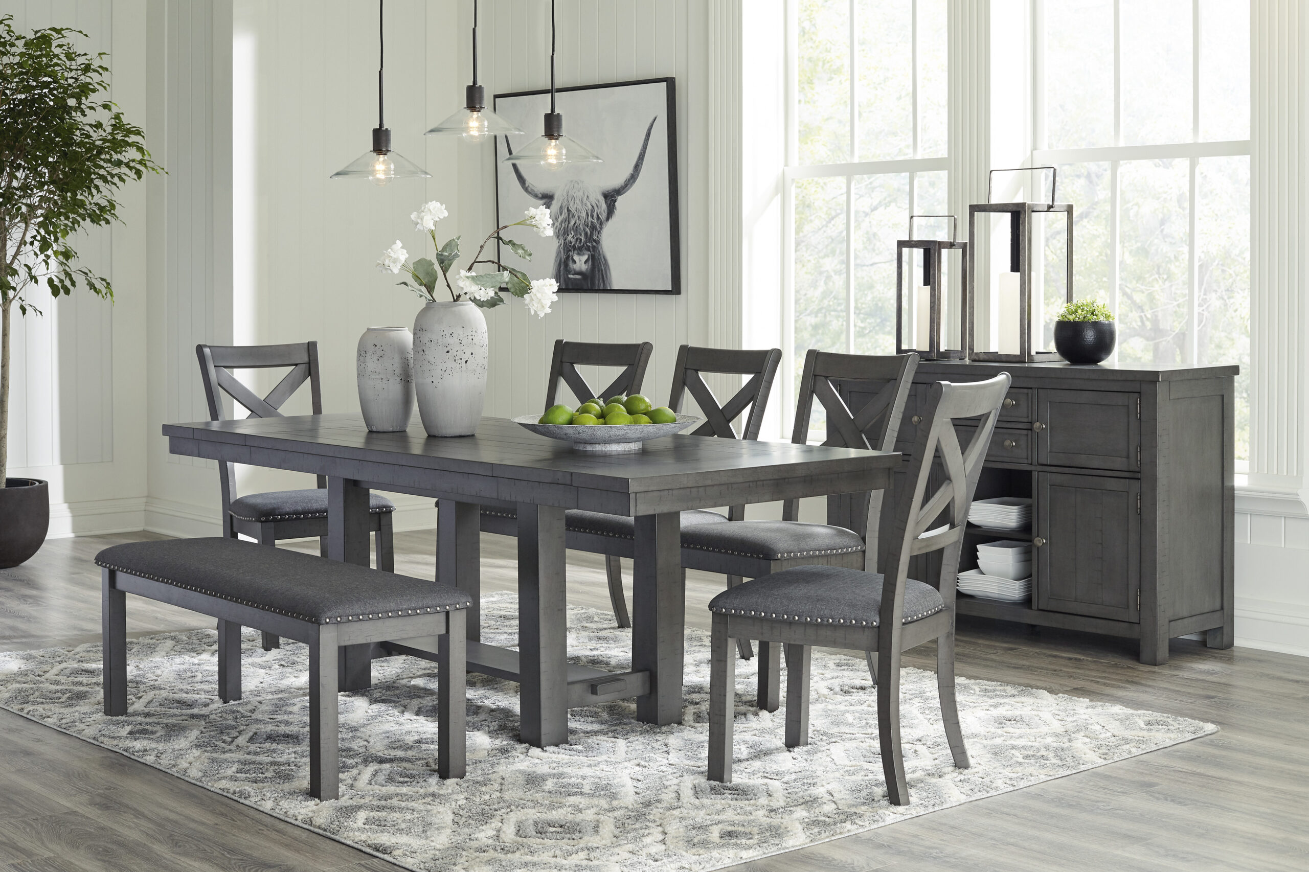 Myshanna 6Pc Dining Set