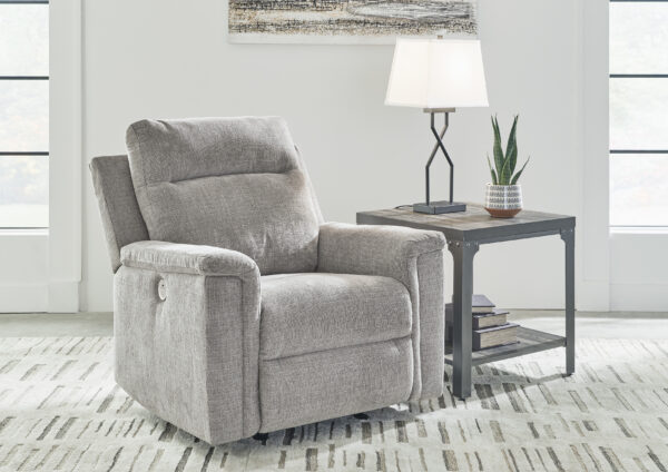 Barnsana Power Rocker Recliner - Ash