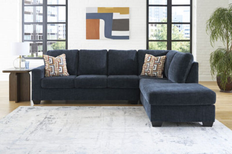 Aviemore 2Pc Sectional with Chaise - Ink