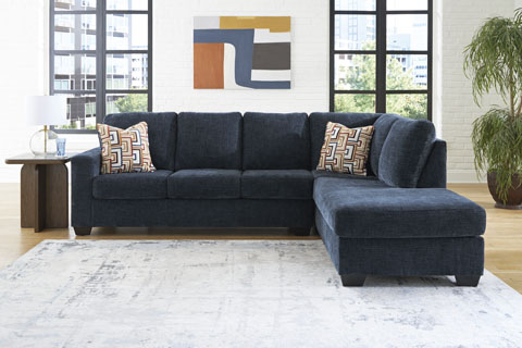 Aviemore 2Pc Sectional with Chaise - Ink