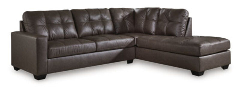 Barlin Mills 2Pc Sectional with Chaise - Umber - Image 2