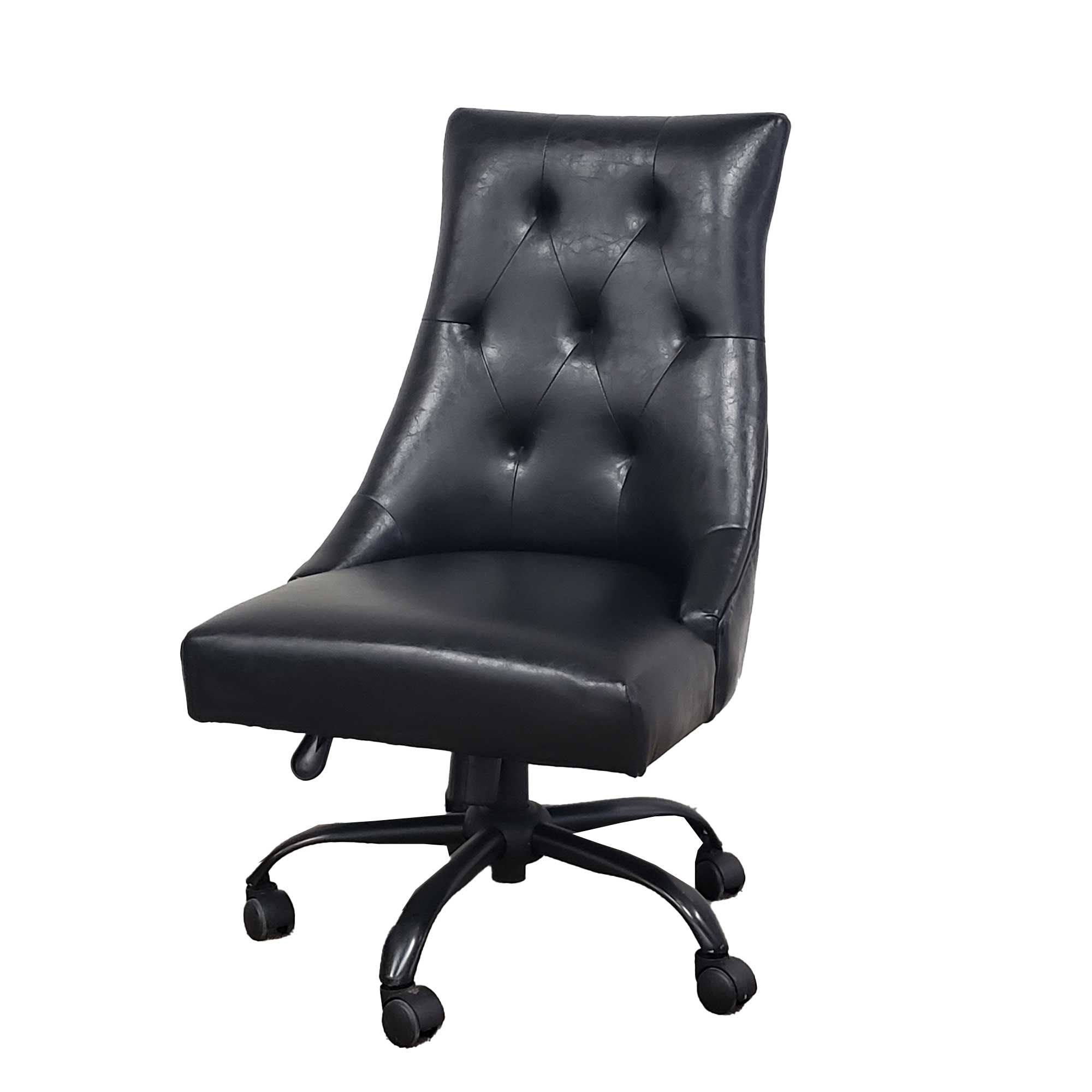 Office Chair Black Leather
