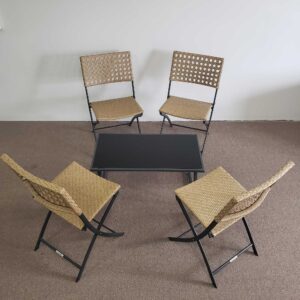 William Wicker 5pc Patio Set