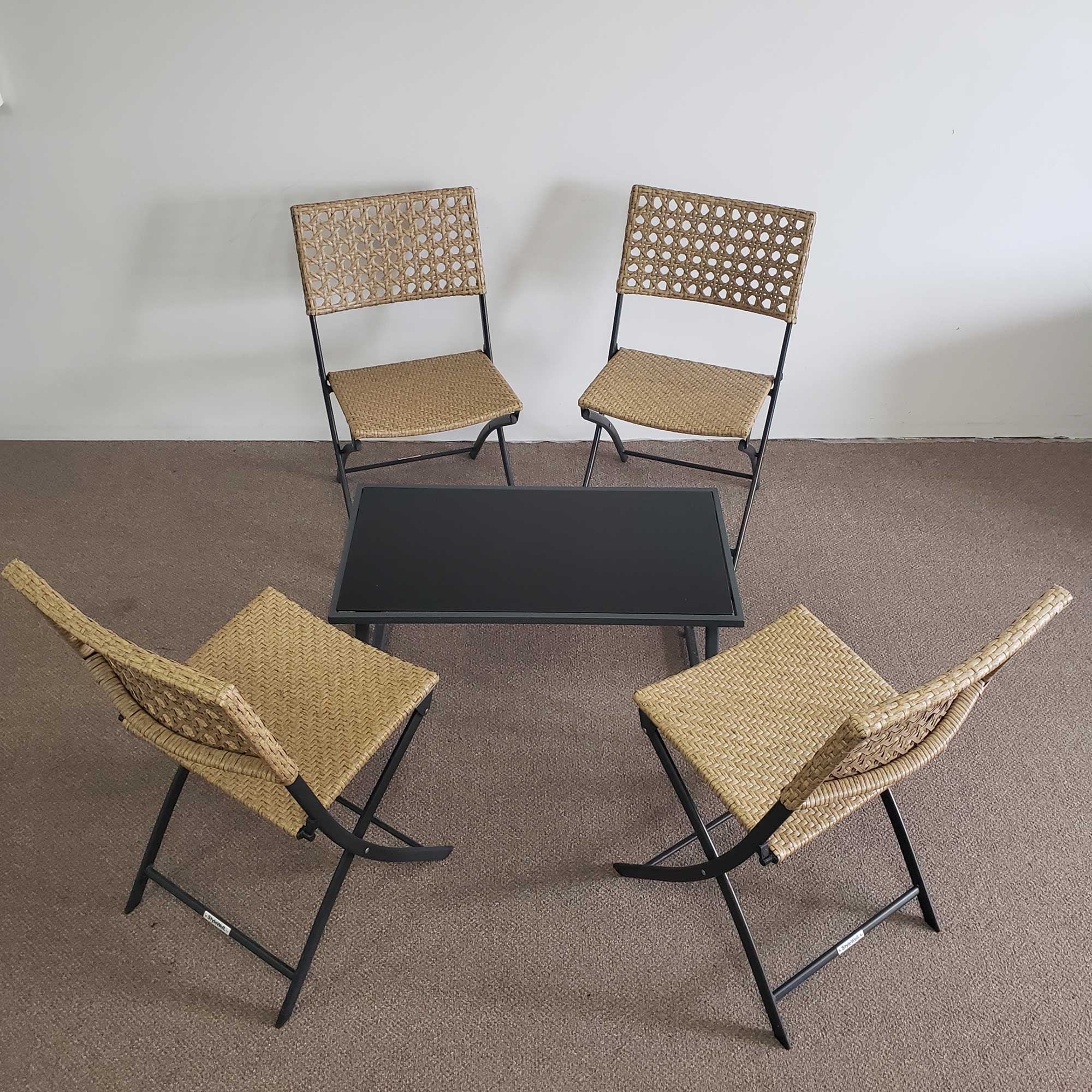 William Wicker 5pc Patio Set