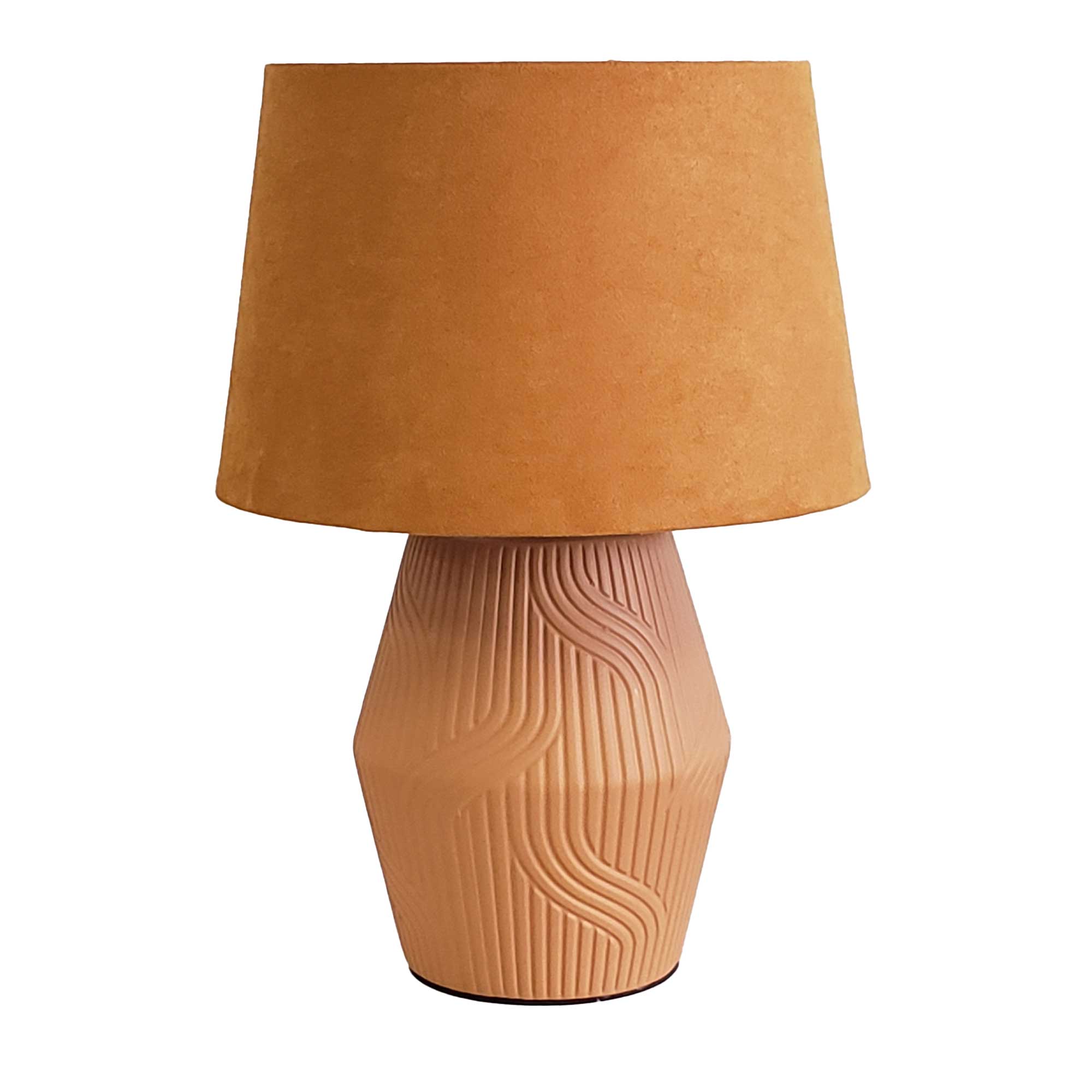 Terracotta Ceramic Lamp